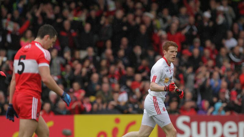 Derry and Tyrone met four times last season - including in the Ulster SFC &nbsp;