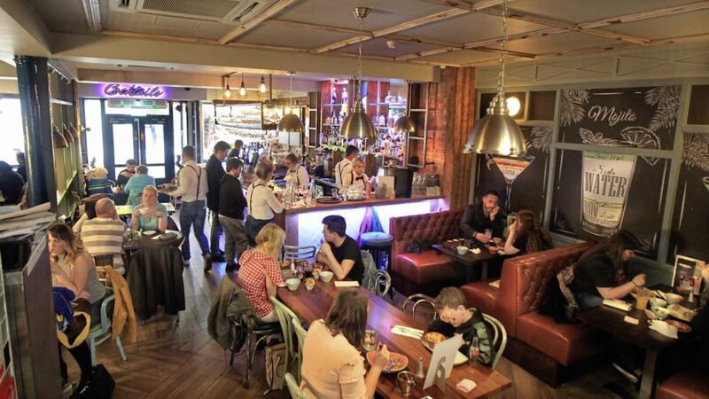 The Gate Bistro in Derry &ndash; nothing raucous; just good, happy noise Picture: Margaret McLaughlin 