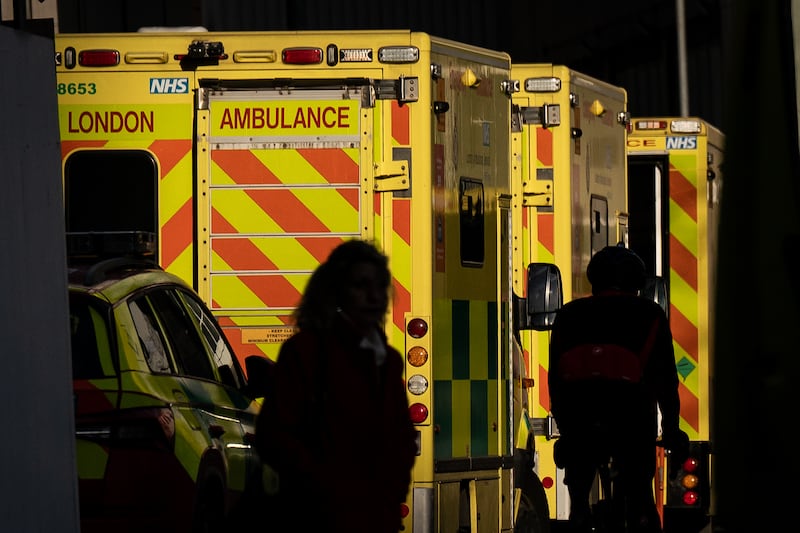 Ambulance response times for urgent cases improved slightly in March, but remained above their target of seven minutes