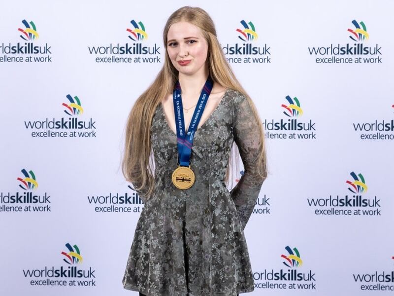 Sophie was named World Skills UK national champion in culinary arts in November last year