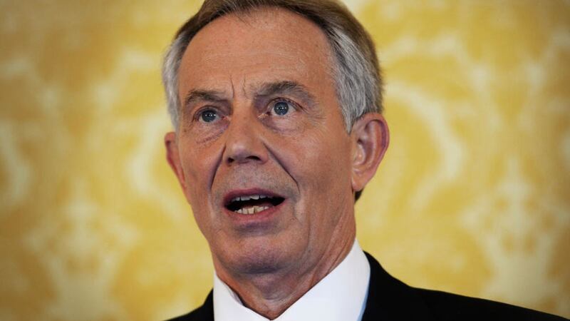 Former British prime minister Tony Blair 