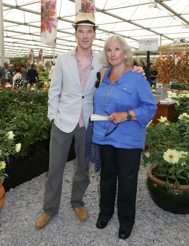 Benedict Cumberbatch and his mother Wanda Ventham