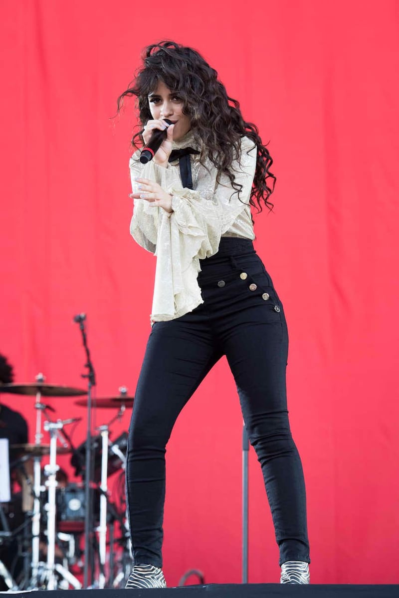 Camila Cabello on stage