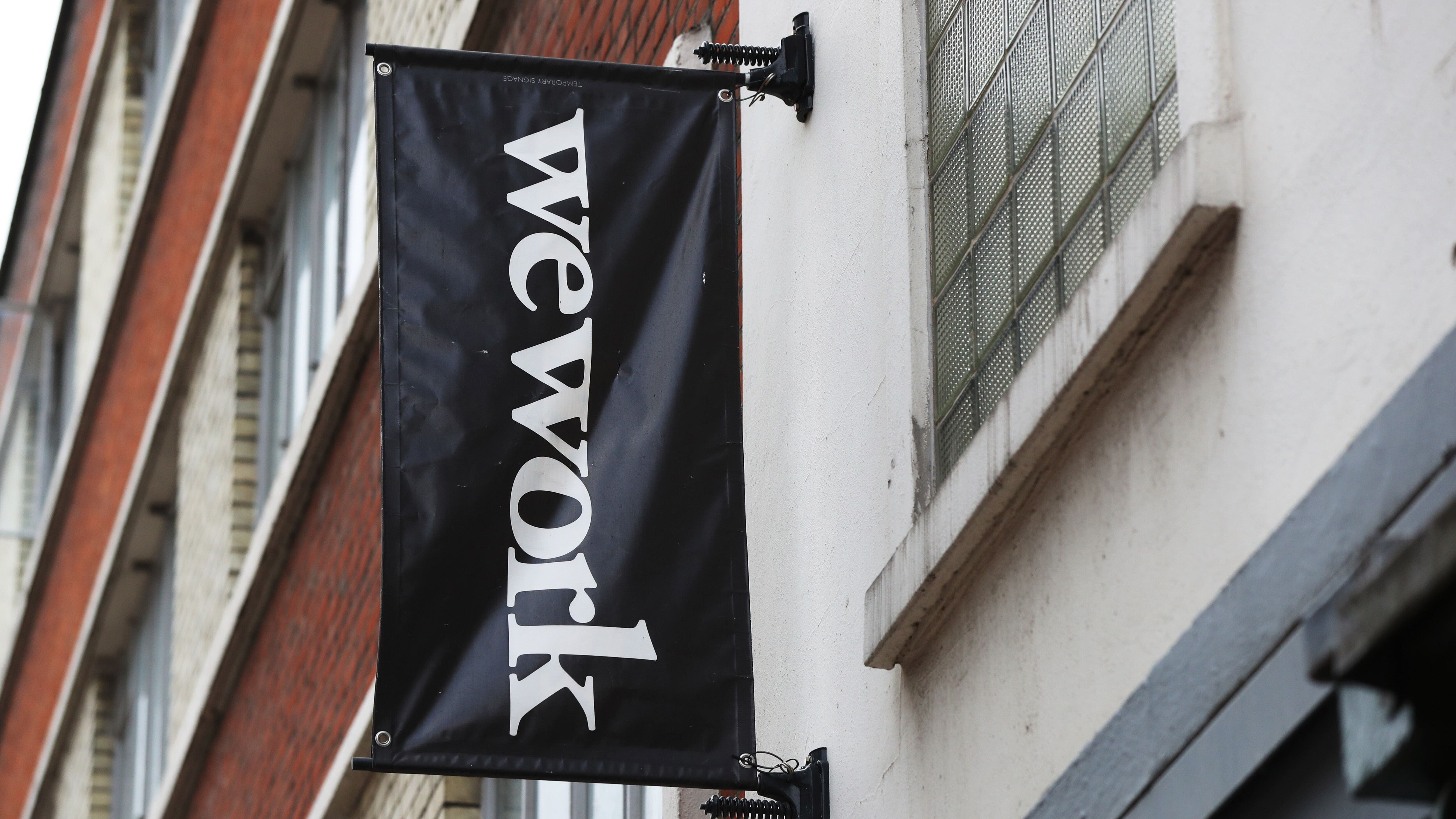 Office-sharing company WeWork has seen shares plunge following reports it is is preparing to file for bankruptcy (Jonathan Brady/PA)