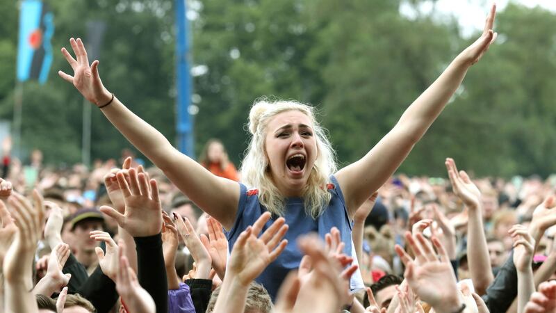 More than 120,000 music lovers attended the first TRNSMT festival.