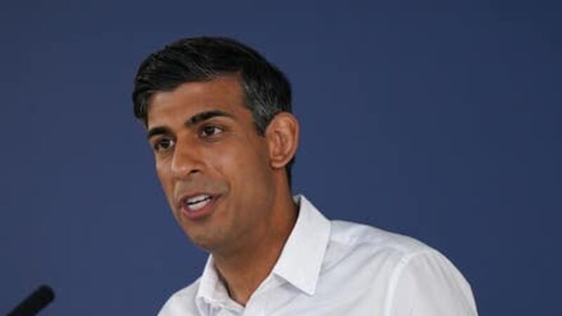 Prime Minister Rishi Sunak Rishi Sunak suggested Labour’s plans to end North Sea oil and gas exploration amounted to an “energy surrender” (Yui Mok/PA)