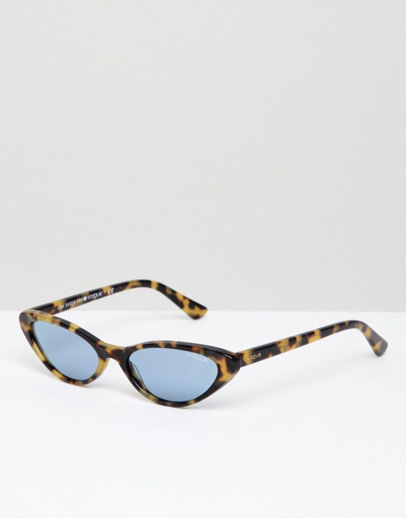 Vogue Eyewear Cat Eye Sunglasses by Gigi Hadid in Tort, &pound;118, available from ASOS 