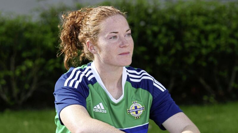 Northern Ireland women&#39;s captain, Marissa Callaghan 