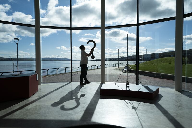 The museum is situated on the banks of the River Clyde