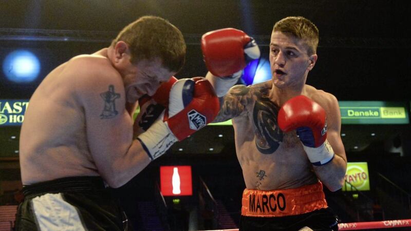 Marc McCullough produced some memorable performances during a 26-fight career, none moreso than his final fight against Declan Geraghty, when he stopped the Dubliner in the third round. Picture by Pacemaker 