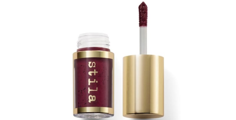 Shine Fever Lip Vinyl in Supercharge, &pound;17, available from Stila 