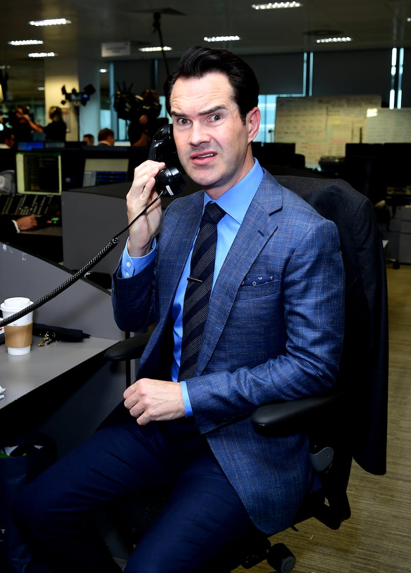 Comedian Jimmy Carr was speaking on the podcast Where There’s A Will, There’s A Wake
