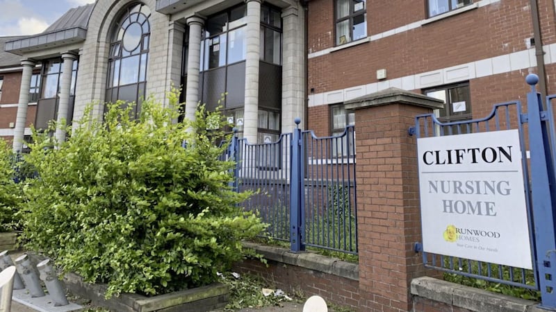 Care failings at Clifton Nursing Home in north Belfast is to be investigated through the SAI process. Picture by Hugh Russell 