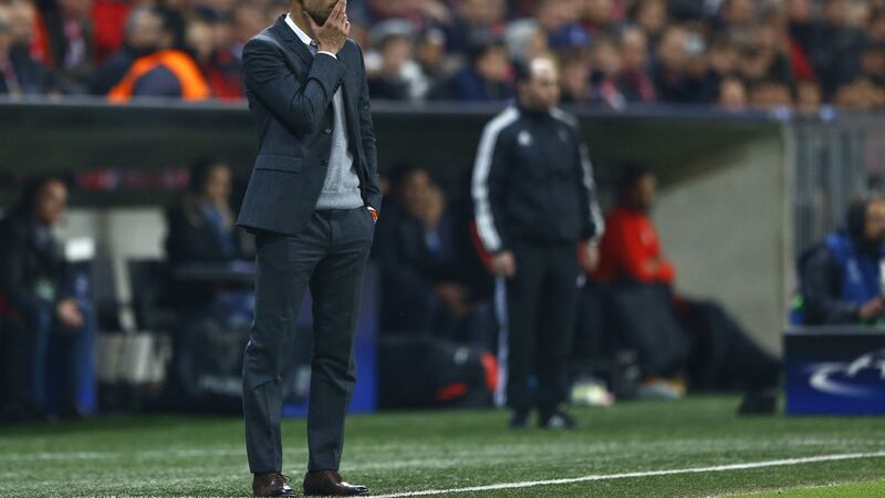 &nbsp;Guardiola is yet to lose a match since taking over at City<br />Picture by PA
