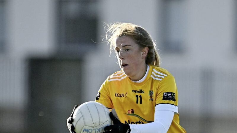 Cathy Carey the only Antrim player to be part of all their All-Ireland junior finals 