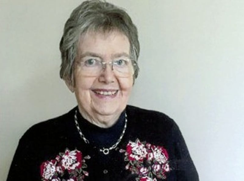 Former Belfast midwife Dame Mary Uprichard 