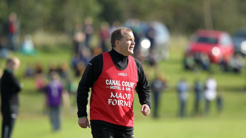&nbsp;<span style="font-family: Arial, Verdana, sans-serif; ">Johnny McGrattan pictured at the Down senior Hurling Championship. Picture: Philip Walsh</span>
