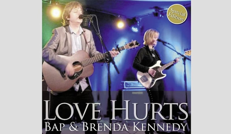Love Hurts is the new record featuring the late Bap Kennedy and his widow Brenda 