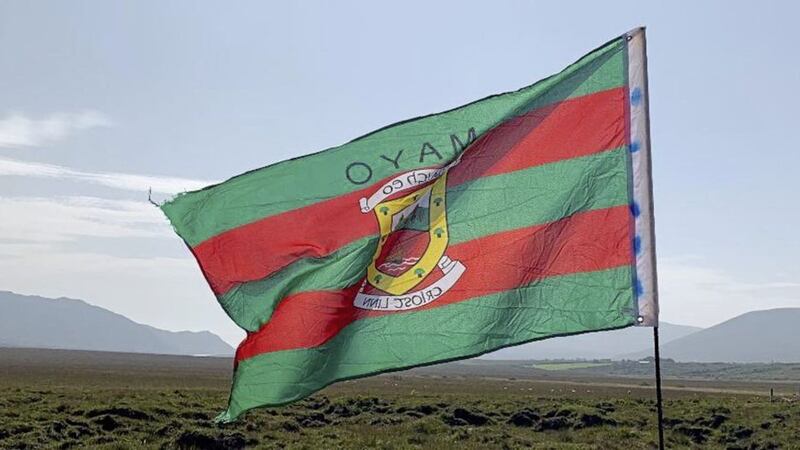 The lonesome west. Mayo fans will roar their county on against Tyrone in the All-Ireland final 