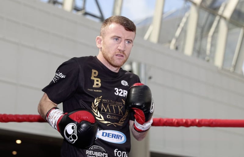 Belfast boxing star Paddy Barnes