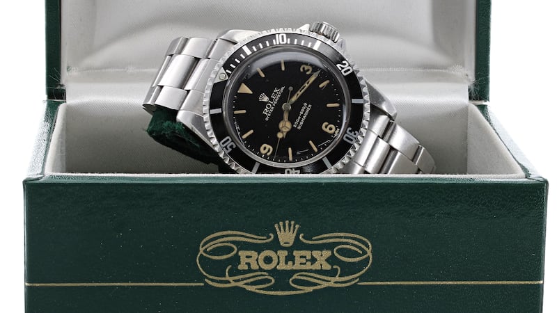 The Rolex Submariner 5512, with an exceptionally rare 3-6-9 dial, was bought by a Nottinghamshire miner in 1964 to celebrate his 40th birthday.