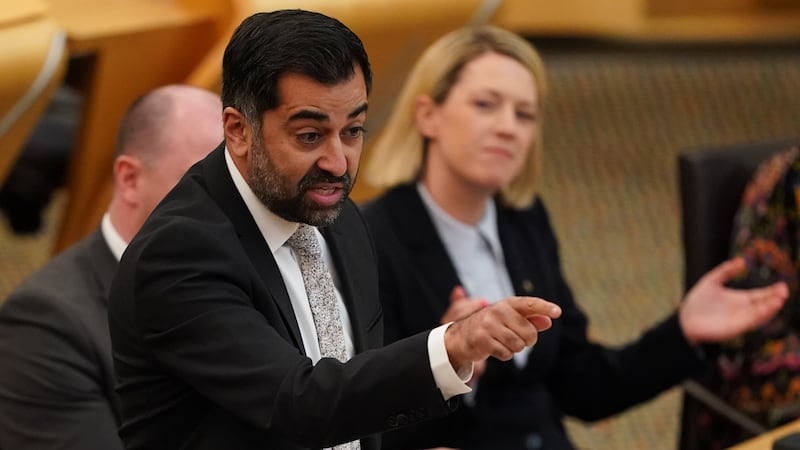 Humza Yousaf was speaking at First Minister’s Questions on Thursday