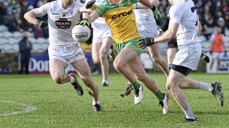 Peadar Mogan has been in excellent form for Donegal in the Ulster Championship. Picture Margaret McLaughlin. 