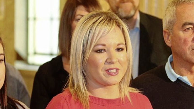 Michelle O&#39;Neill denied that she had been overruled on efforts to compromise with the DUP. Picture by Mal McCann 