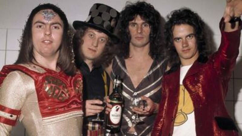 <span style="line-height: normal;"><b>SLADE:</b>&nbsp;In 1972, the&nbsp;</span>best-looking band ever to come out of Wolverhampton invited its fans to &ldquo;get down and get with it&rdquo; without ever explaining what the &ldquo;getting down&rdquo; or the &ldquo;getting with it&rdquo; actually entailed. The Bluffer awaits instructions.
