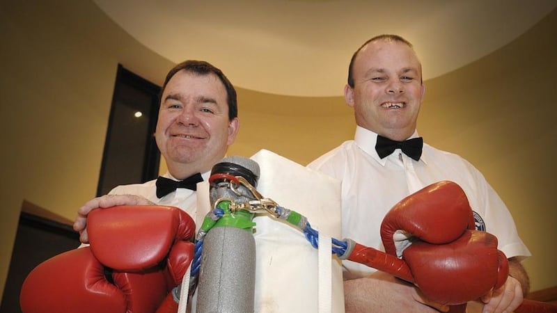 Tyrone man Michael Gallagher (left) is among the judges and referees to be sidelined
