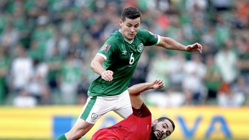 Josh Cullen was one of the Republic of Ireland&#39;s better players against Azerbaijan on Saturday, though a 1-1 draw left players and supporters frustrated. Picture by PA 