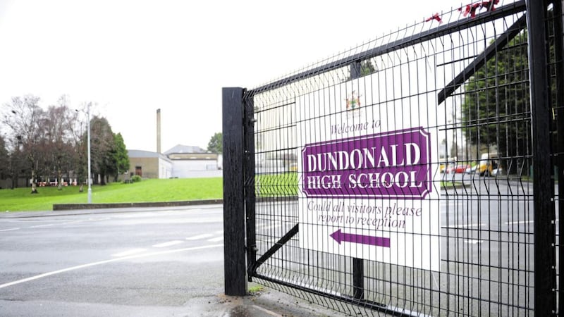 Dundonald High School has entered formal intervention for the second time 