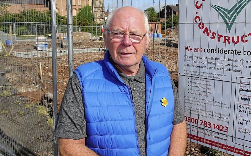 Housing campaigner Frank Dempsey