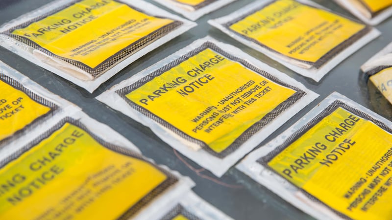 Figures show the number of parking tickets issued by private companies in Britain soared by 29% in a year (Alamy/PA)