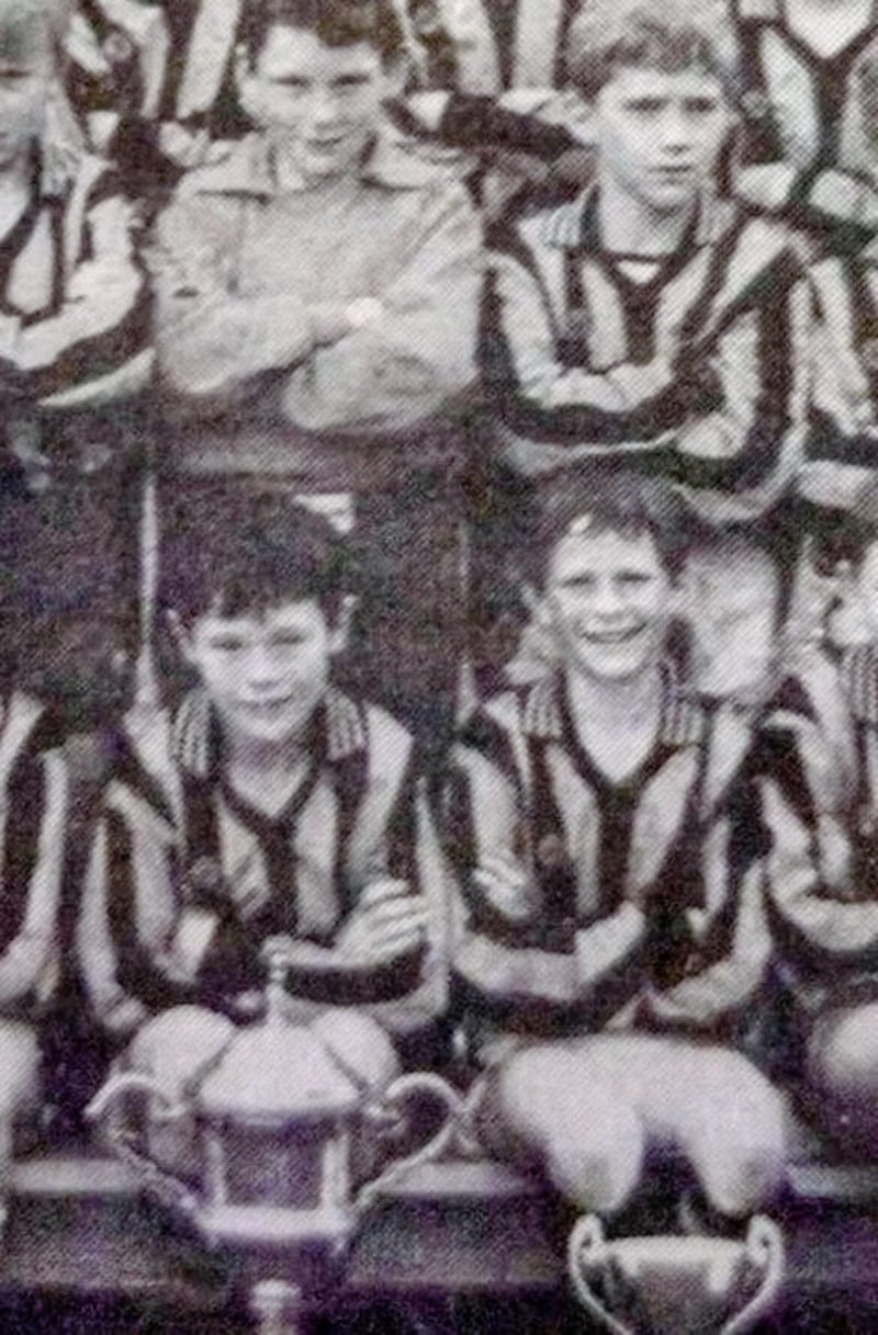 Tony and Oisin were winners with their school, club and county 