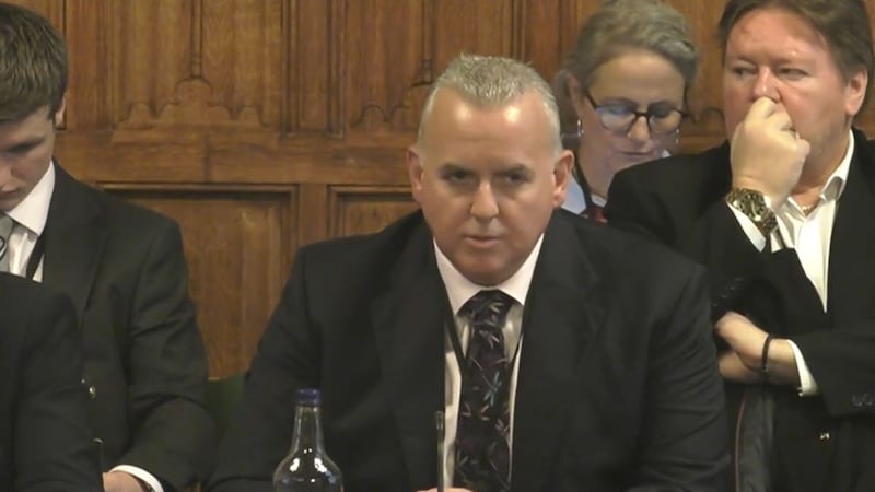 Alistair Macrow, chief executive of McDonald’s UK and Ireland, told MPs on Parliament’s business and trade select committee that testimonies from staff members alleging abuse or harassment at work were ‘truly horrific and hard to listen to’ (House of Commons/PA)
