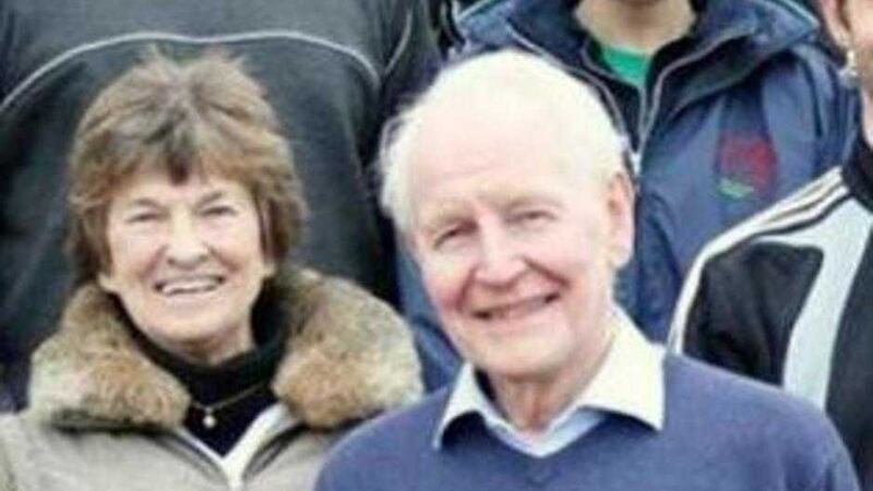 Se&aacute;n Kyle with his wife Maeve