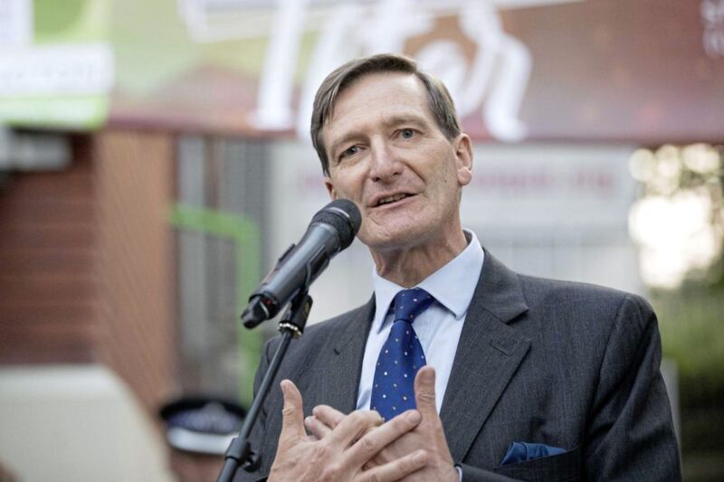 Tory Remainer Dominic Grieve said a border in the Irish Sea would be &#39;unacceptable&#39;. Picture by Rick Findler/PA Wire 