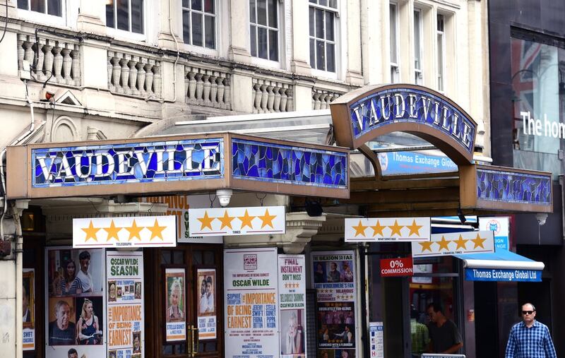 The Vaudeville theatre in London