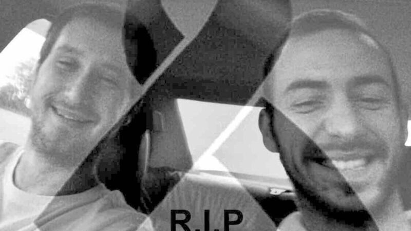 A fundraising page has been set up for the two men who died 