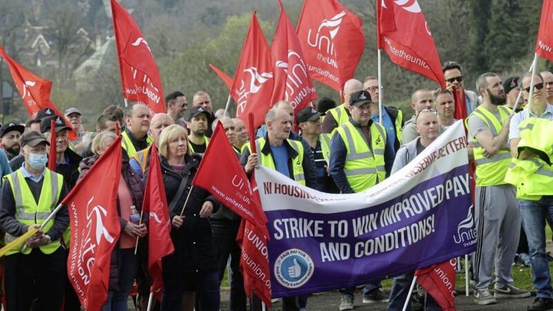 It comes after around 2,000 Unite union members held a week-long strike last week 