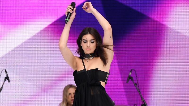 It was a tough old week out there, but Dua Lipa kept her cool and kept her number one.