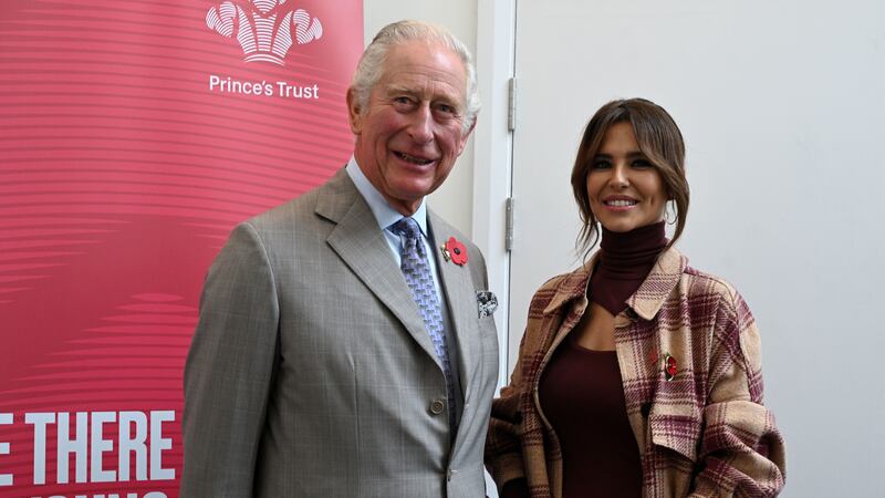 The Prince of Wales and the singer met young entrepreneurs who have been helped by the trust to start their businesses.