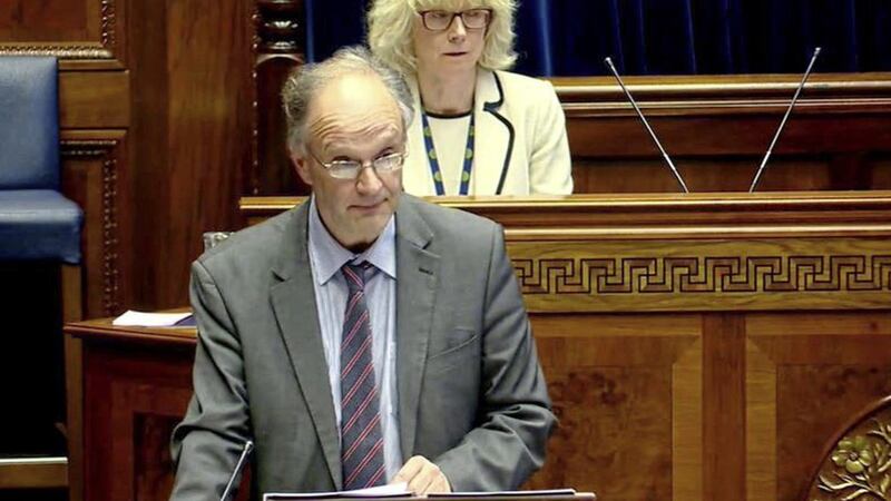 Education Minister Peter Weir raised the issue of transport during a statement to the assembly 