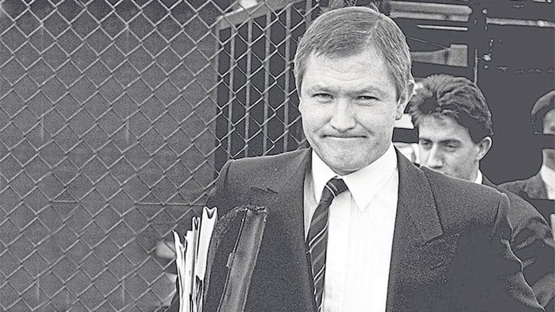 Lawyer Pat Finucane shot dead by loyalist paramilitaries in 1989. 