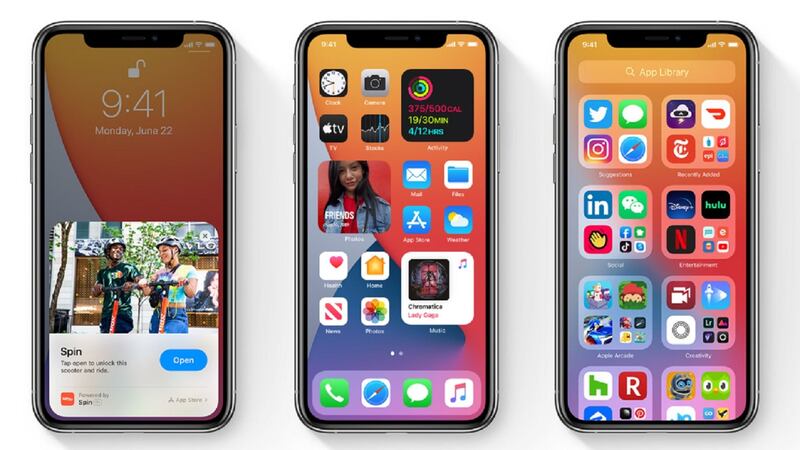 iOS 14 will be released later this year.