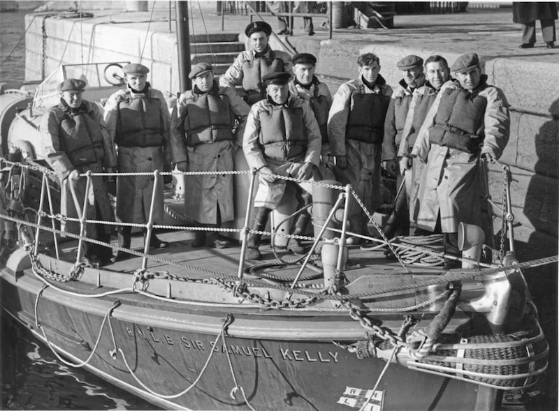 The Donaghadee lifeboat, Sir Samuel Kelly, rescued 33 of the 44 survivors from the wreck 