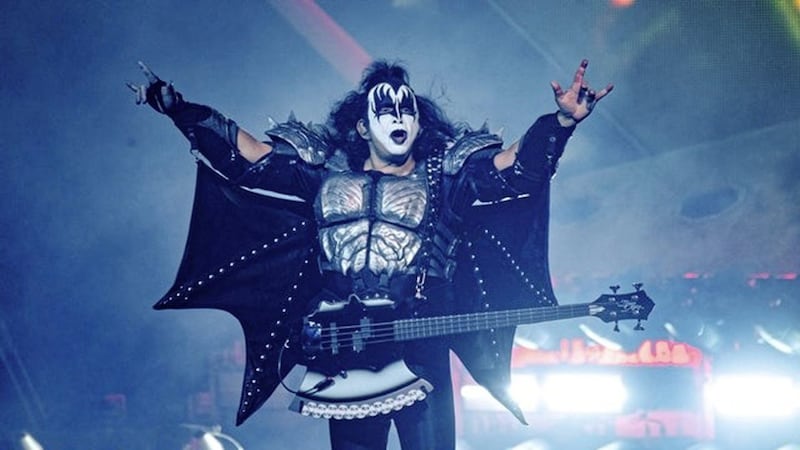 Kiss bassist Gene Simmons has recovered after having some kidney stones removed recently, and should be ready to perform well before the shark show 
