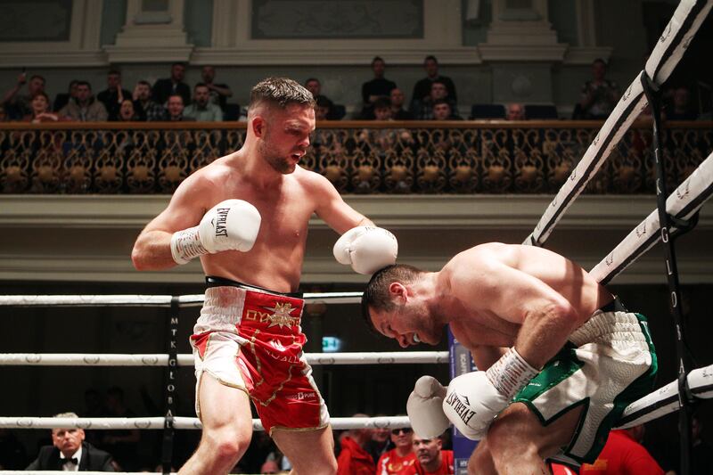 Conrad Cummings has good and bad memories of the National Stadium - and none moreso than his controversial defeat to Darren O'Neill in 2011. Picture by Mark Marlow