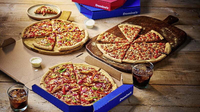A discount code gets you Domino&#39;s pizza for half price when you spend at least &pound;35 